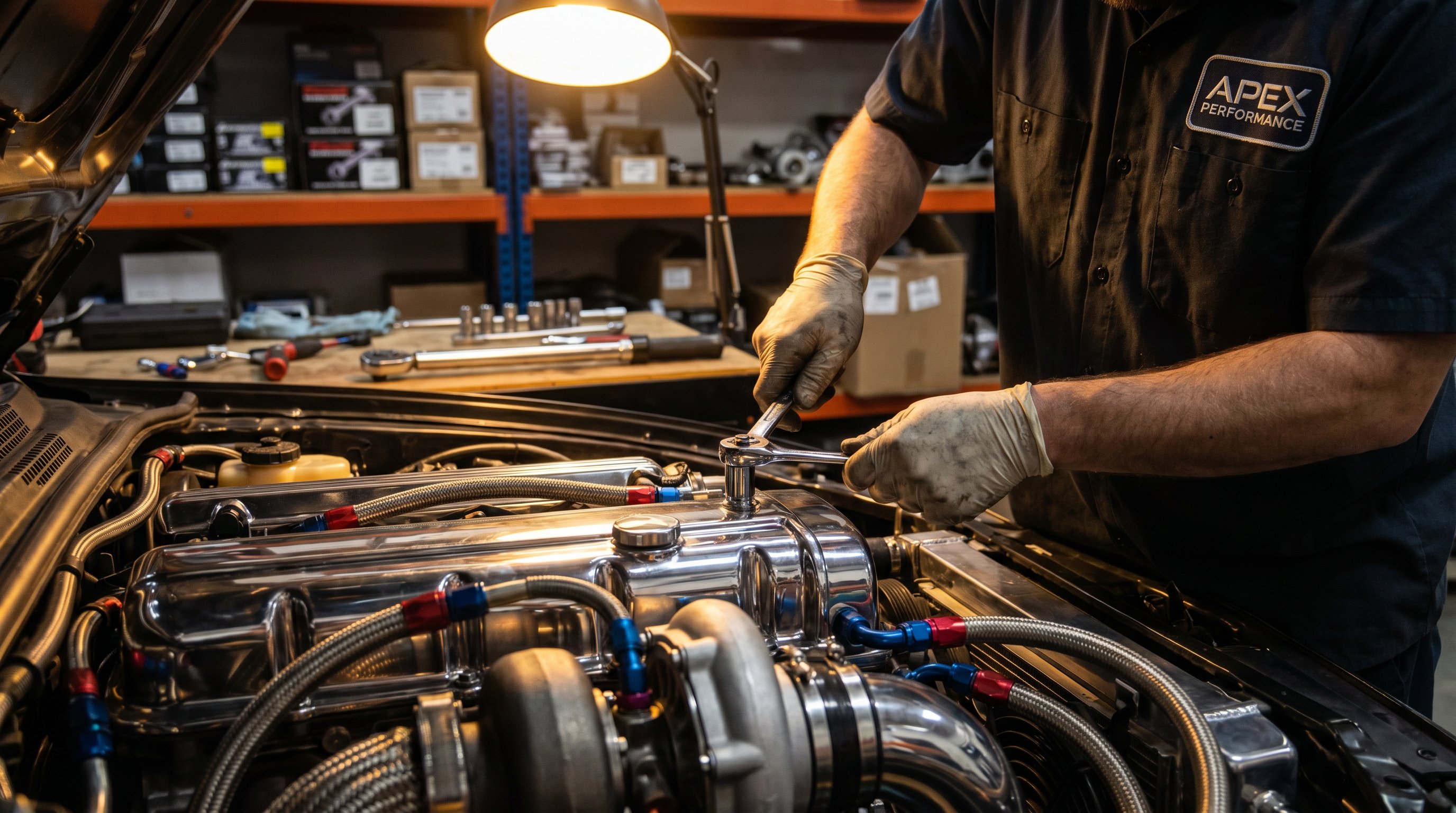 茄子视频汽车改装视频：涡轮增压引擎改装