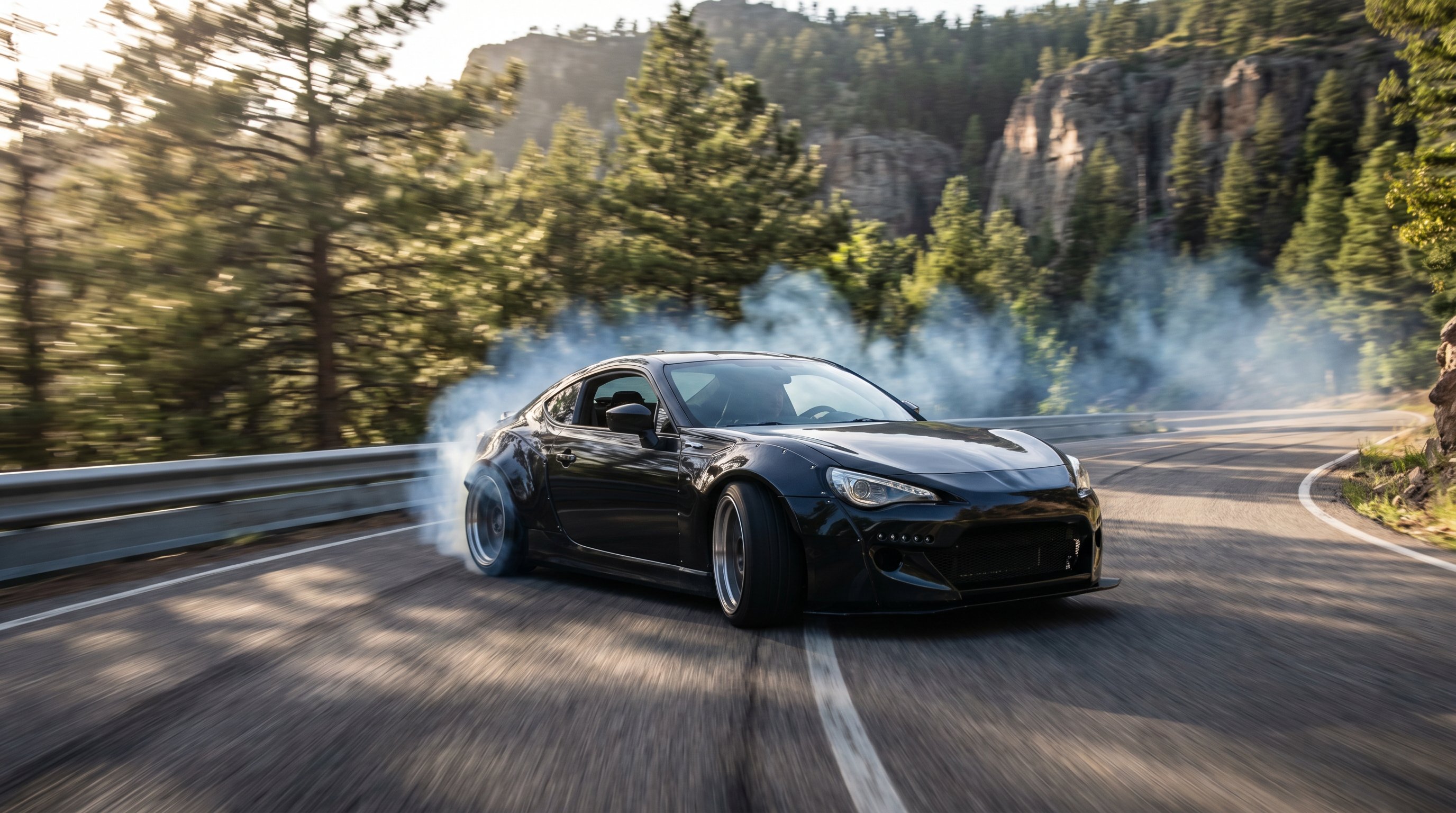 茄子视频跑车视频：山路漂移极限驾驶