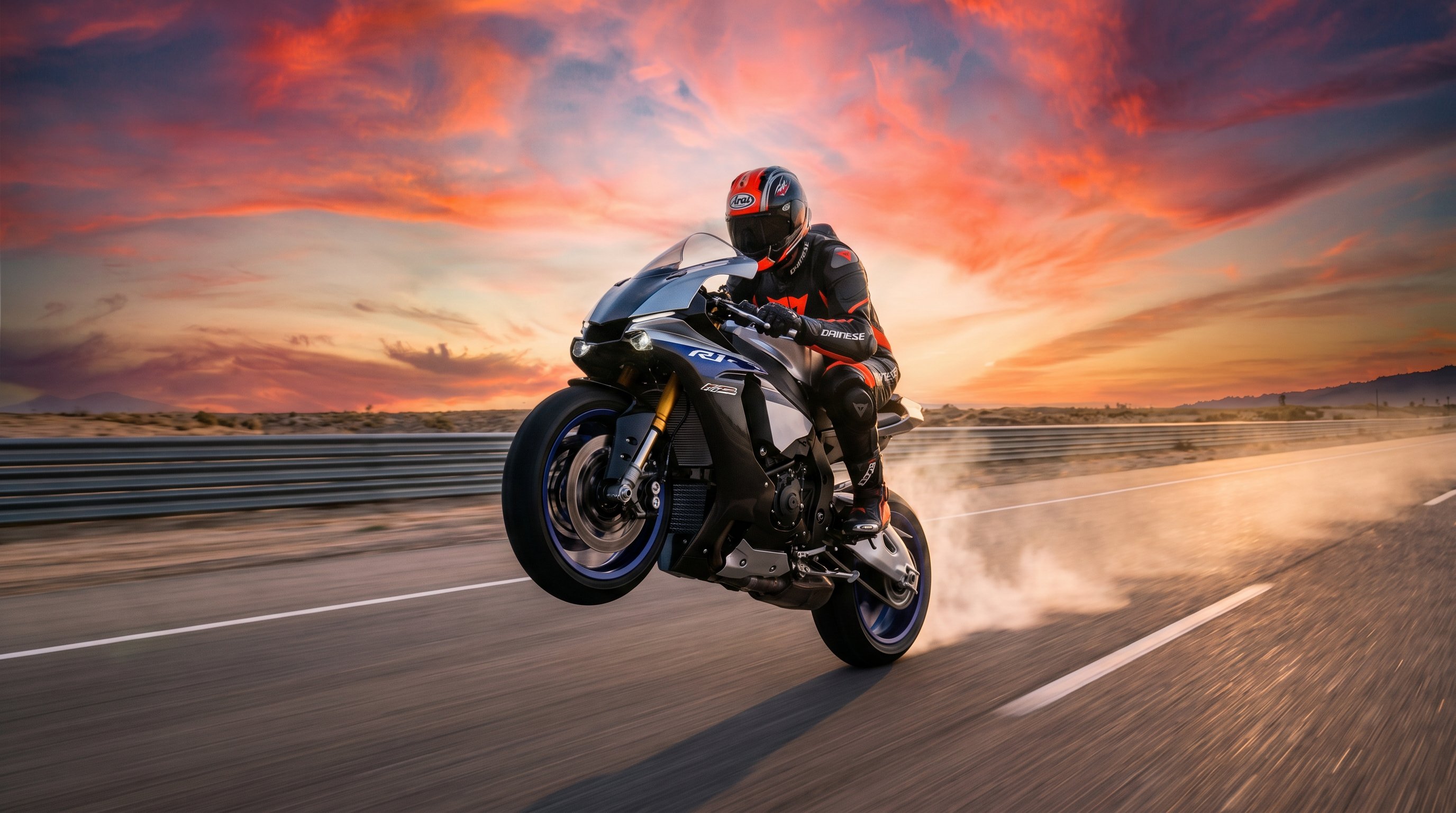 茄子视频摩托车视频：赛道极速骑行